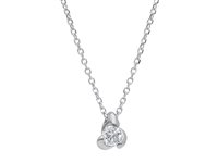 Halskette Babila Milano Dame Bacia_Mi in Weißgold Diamante 0.14 Ct 255510 - 255510